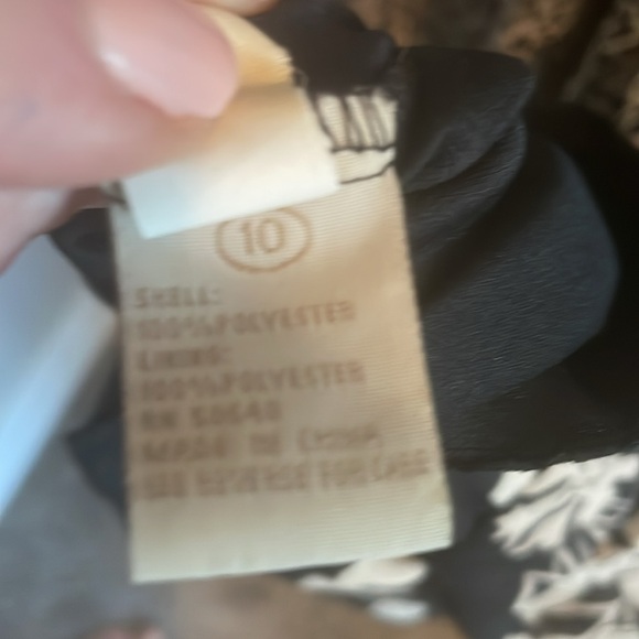 Vintage Jonathan Martin multi patterned dress with crochet bust details. - Picture 9 of 9